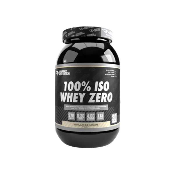 Refined Nutrition 100% Iso Whey Zero - 27g Protein Per Scoop - Image 12