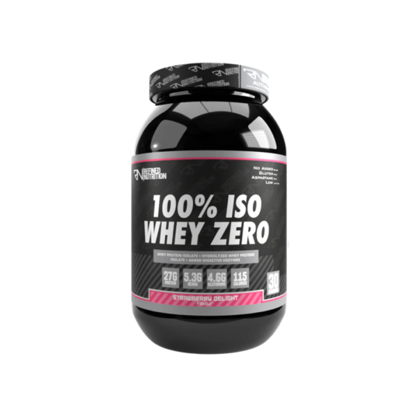 Refined Nutrition 100% Iso Whey Zero - 27g Protein Per Scoop - Image 6