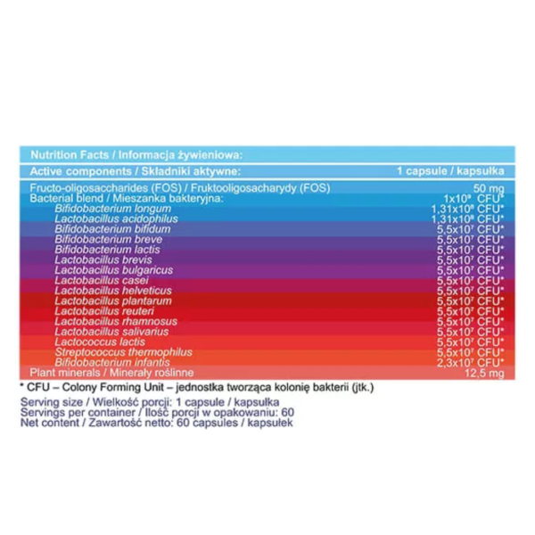 AllNutrition Probiotic 100 Ultimate 60 Billion Live Cultures - Image 2
