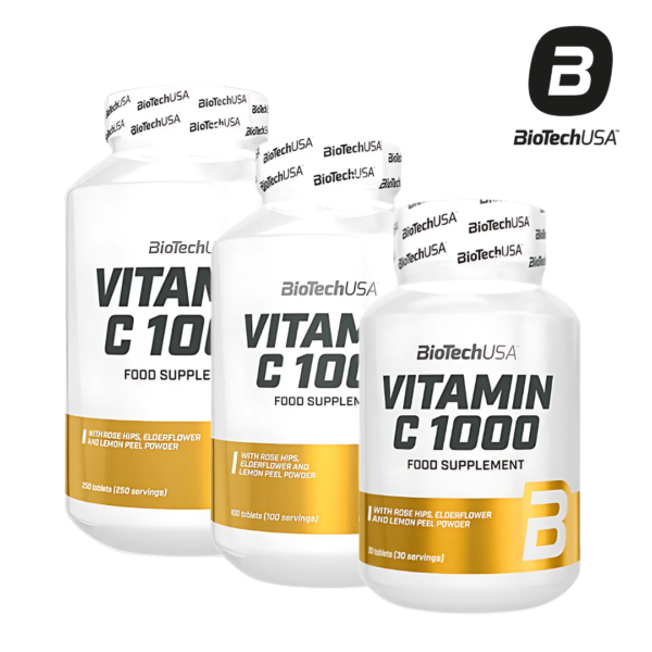 BioTech USA Vitamin C 1000 With Natural Bioflavonoids