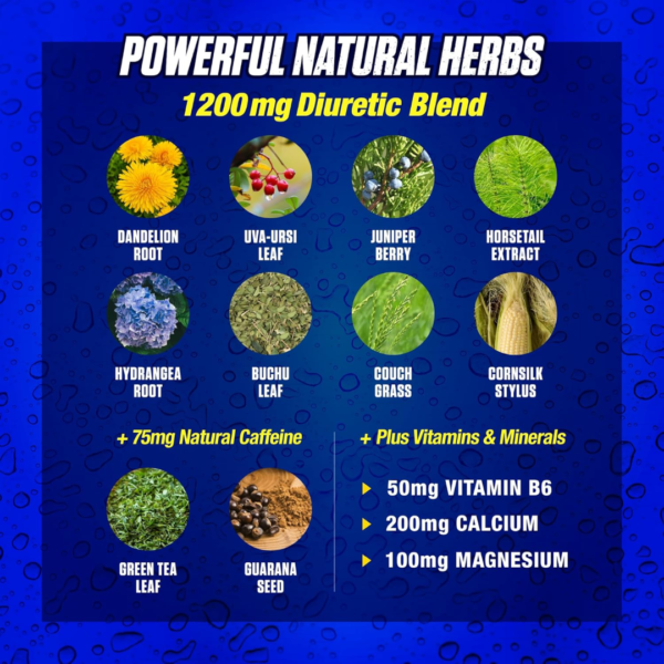 MHP XPEL Maximum Strength Herbal Diuretic - Image 4