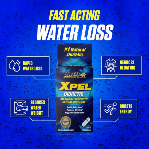MHP XPEL Maximum Strength Herbal Diuretic - Image 3