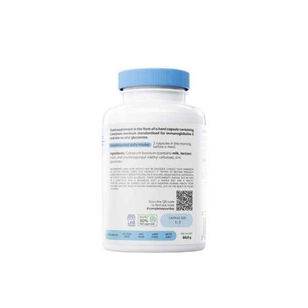 Osavi Colostrum Immuno 800 mg With Zinc Gluconate - Image 6