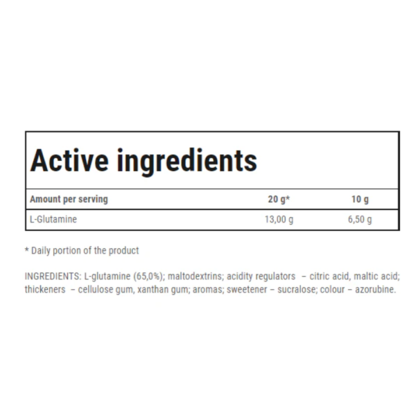 Trec Nutrition Glutamine High Speed Fast Absorbable - Image 3