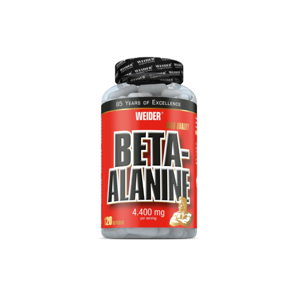WEIDER Beta Alanine 4400mg High Quality 120 Caps