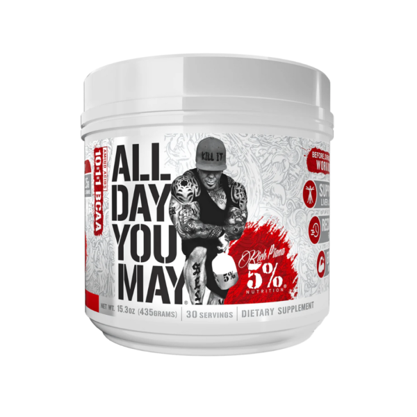 Rich Piana 5% Nutrition Amino Acids 10:1:1 BCAA AllDayYouMay - Image 13