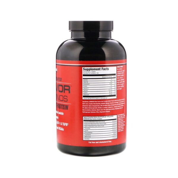 MuscleMeds Ultra Concentrated Carnivor Beef Aminos - 300 tablets - Image 3