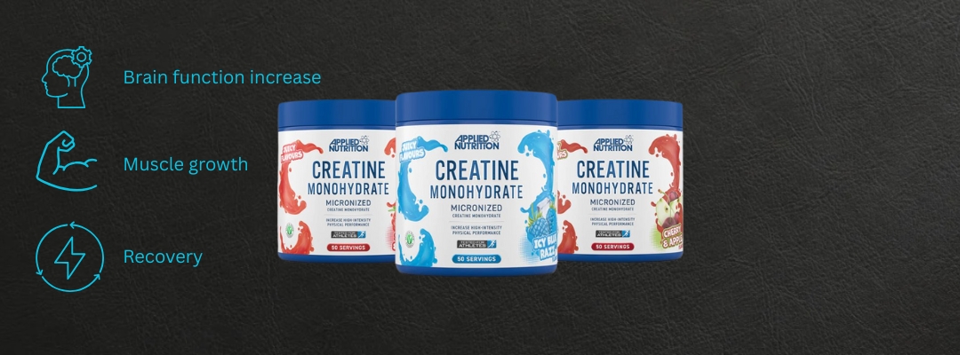 creatine monohydrate is one of the best to increase recovery and muscle growth