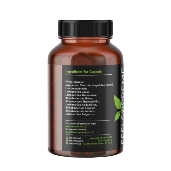 Feel Supreme Probiotics - 4 Billion Culture - Image 2