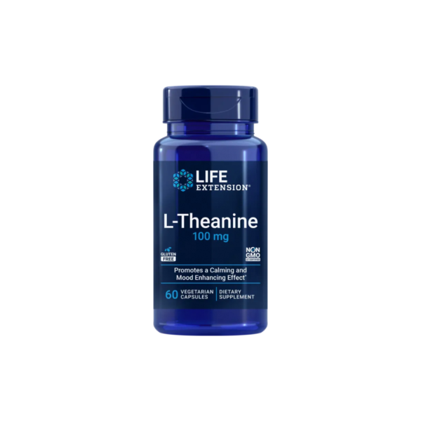 Life Extension L-Theanine 100mg Mood Enhancing Effect