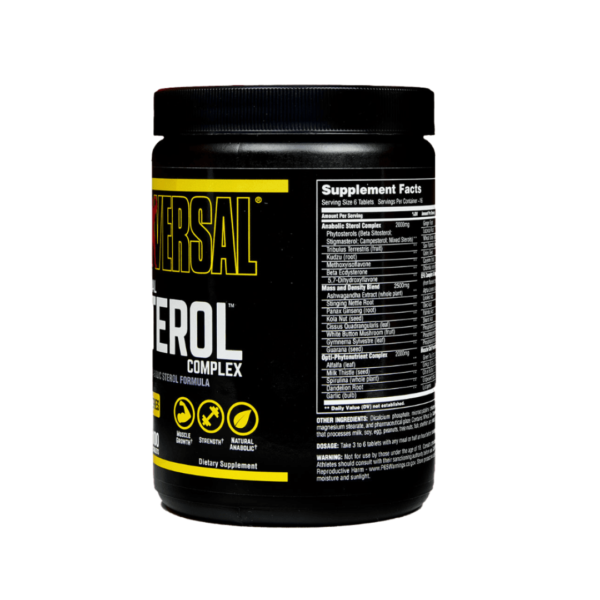 Universal Nutrition Natural Sterol Complex - 180 Tablets - Image 2
