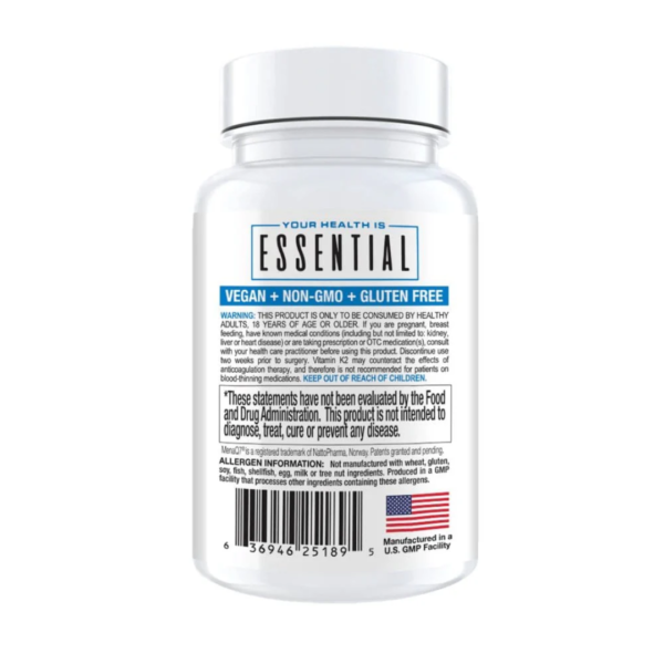 Innovapharm D3+K2 60 Caps - Image 3